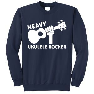 Heavy Ukulele Rocker Musical Instrument Acoustic Guitar Sweatshirt