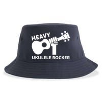 Heavy Ukulele Rocker Musical Instrument Acoustic Guitar Sustainable Bucket Hat