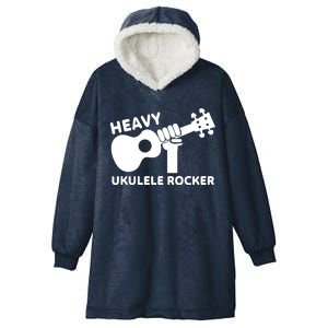 Heavy Ukulele Rocker Musical Instrument Acoustic Guitar Hooded Wearable Blanket