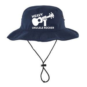 Heavy Ukulele Rocker Musical Instrument Acoustic Guitar Legacy Cool Fit Booney Bucket Hat