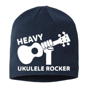 Heavy Ukulele Rocker Musical Instrument Acoustic Guitar Sustainable Beanie