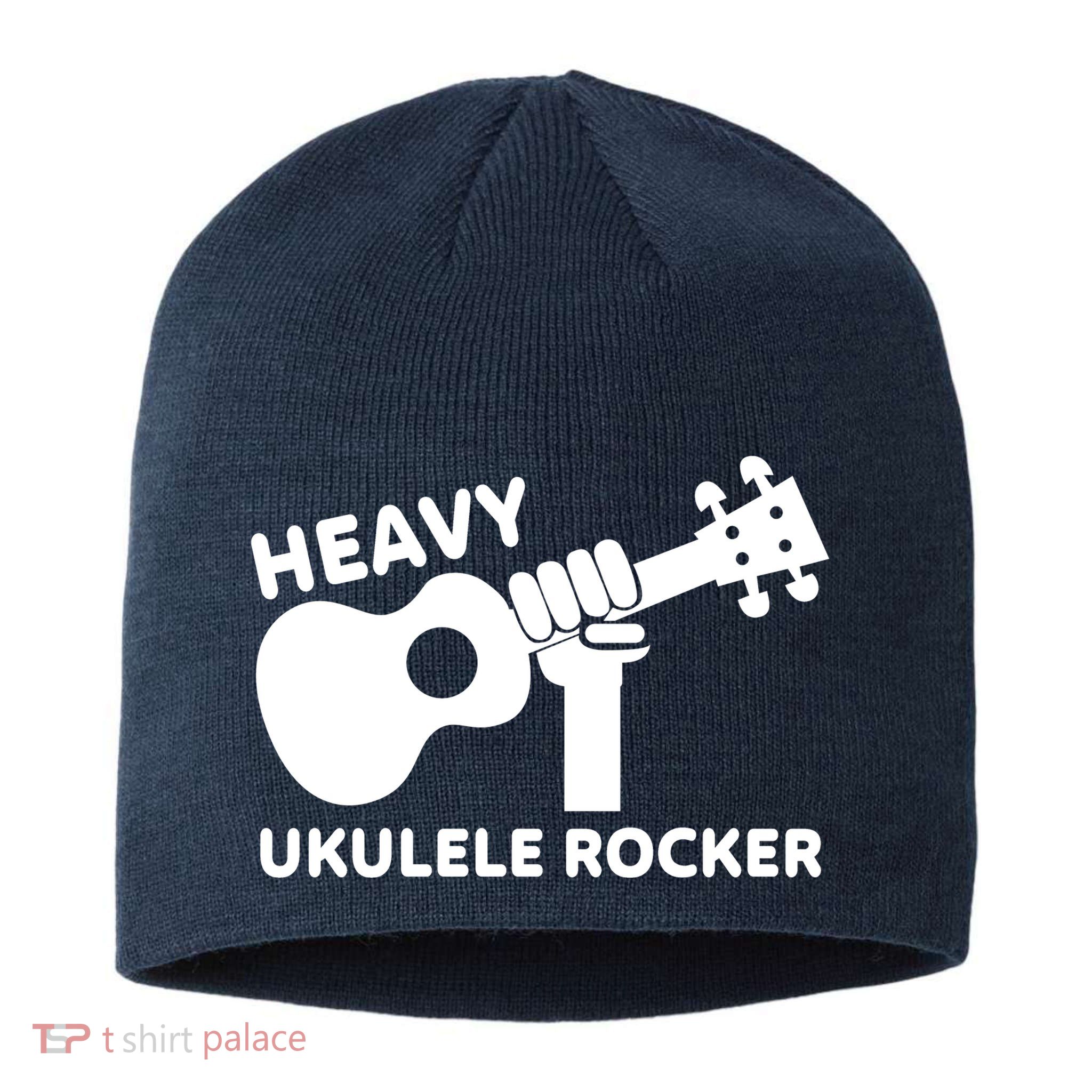 Heavy Ukulele Rocker Musical Instrument Acoustic Guitar Sustainable Beanie