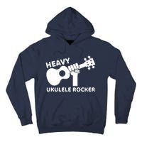 Heavy Ukulele Rocker Musical Instrument Acoustic Guitar Tall Hoodie