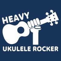 Heavy Ukulele Rocker Musical Instrument Acoustic Guitar Toddler T-Shirt