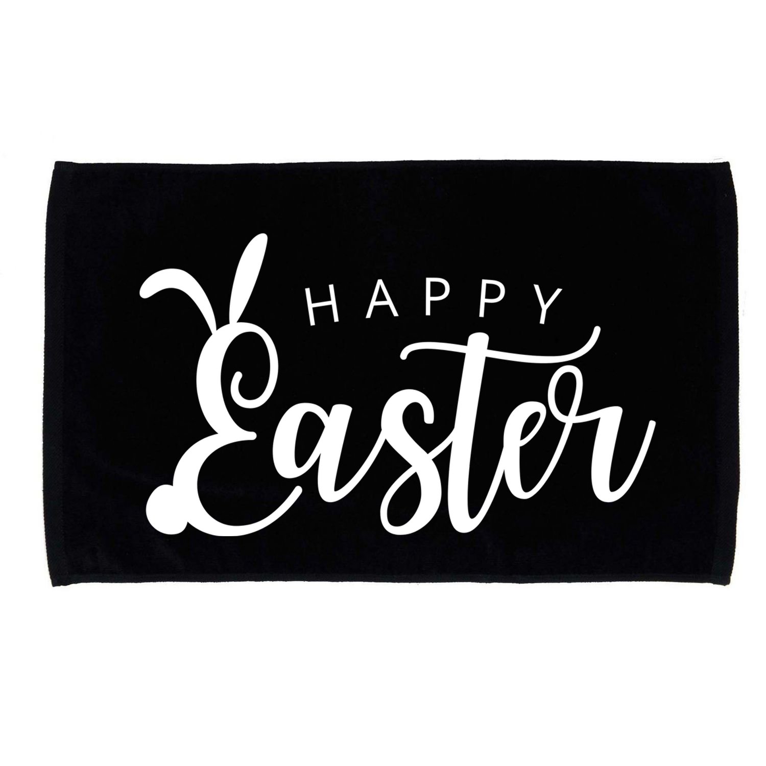 Happy Easter Bunny Holiday Microfiber Hand Towel