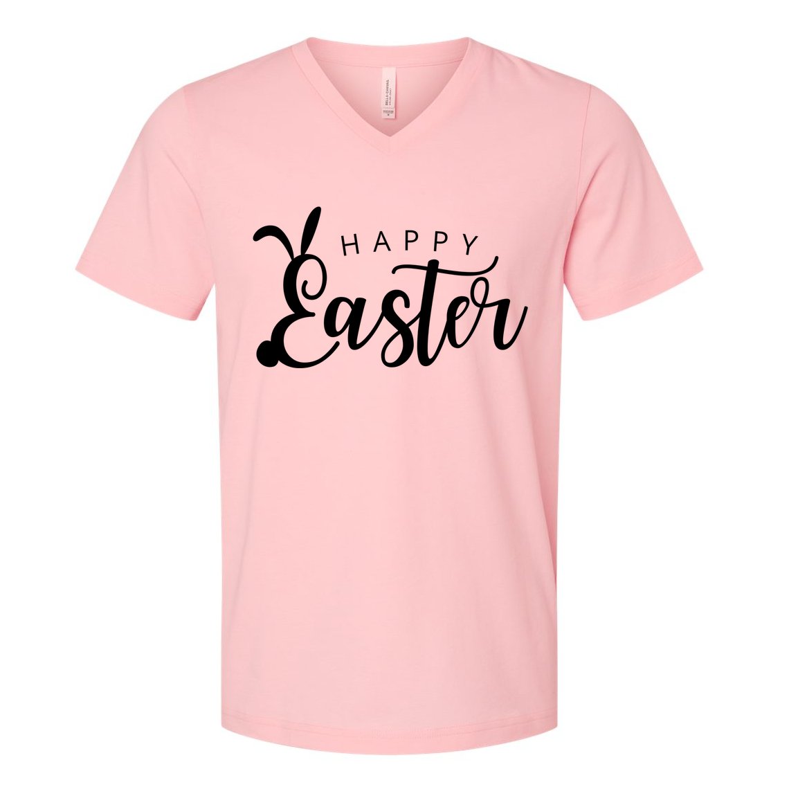 Happy Easter Bunny Holiday V-Neck T-Shirt