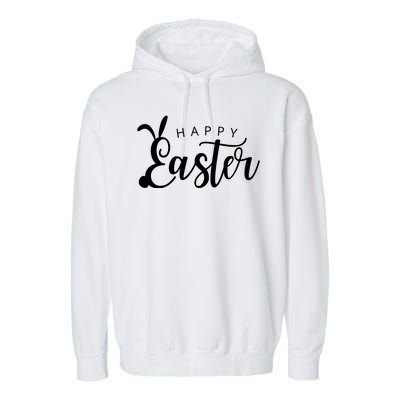 Happy Easter Bunny Holiday Garment-Dyed Fleece Hoodie