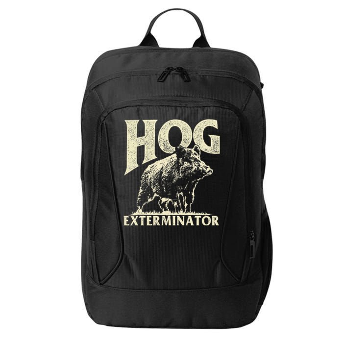 Hog Exterminator - Boar Hunting Wild Hog Hunter City Backpack