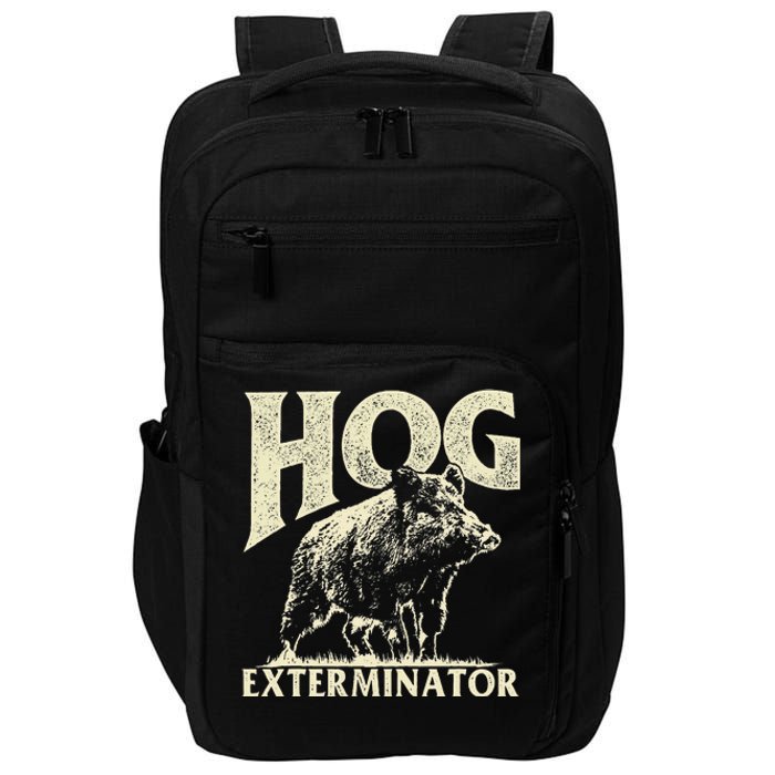 Hog Exterminator - Boar Hunting Wild Hog Hunter Impact Tech Backpack