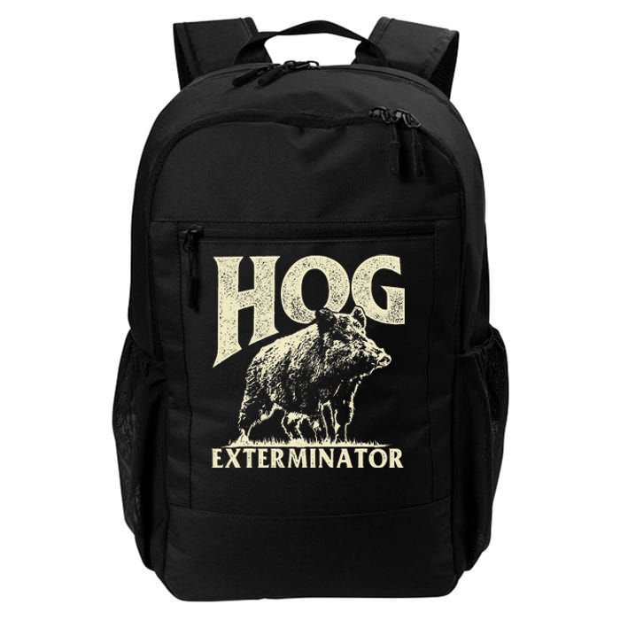 Hog Exterminator - Boar Hunting Wild Hog Hunter Daily Commute Backpack