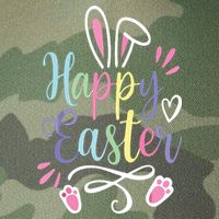 Happy Easter Bunny Rabbit Face Funny Easter Day Legacy Tie Dye Trucker Hat