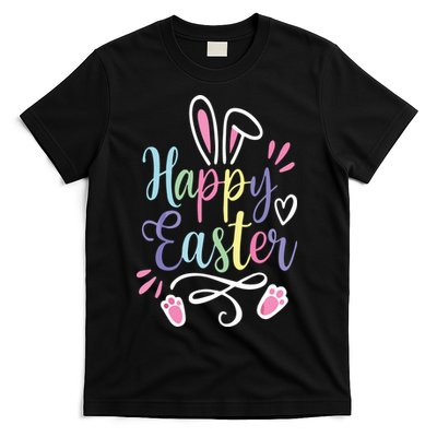 Happy Easter Bunny Rabbit Face Funny Easter Day T-Shirt