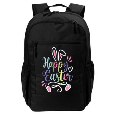 Happy Easter Bunny Rabbit Face Funny Easter Day Backpack