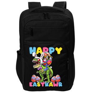 Happy Easter Bunny Dinosaur Egg Rabbit Ears Costume Gift Impact Tech Backpack