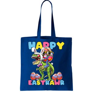 Happy Easter Bunny Dinosaur Egg Rabbit Ears Costume Gift Tote Bag