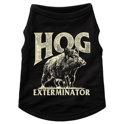 Hog Exterminator Boar Hunting Wild Hog Hunter Doggie Tank