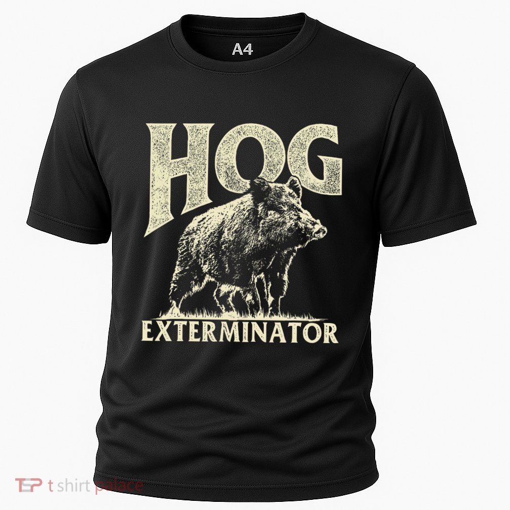 Hog Exterminator Boar Hunting Wild Hog Hunter Cooling Performance Crew T-Shirt
