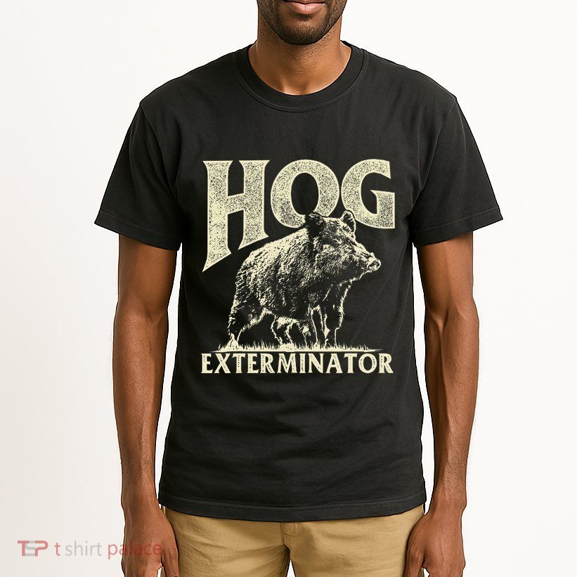 Hog Exterminator Boar Hunting Wild Hog Hunter Tall T-Shirt
