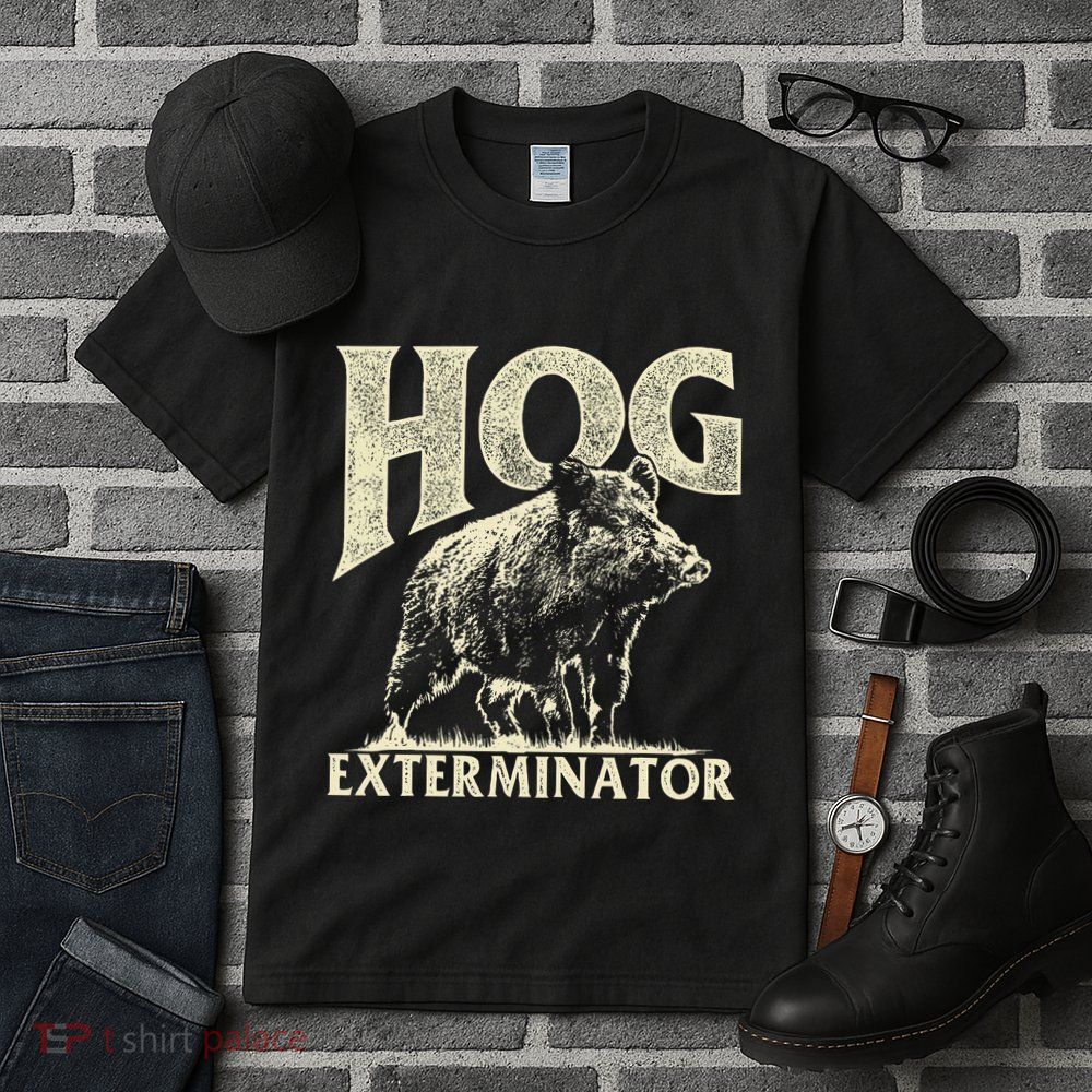 Hog Exterminator Boar Hunting Wild Hog Hunter Tall T-Shirt