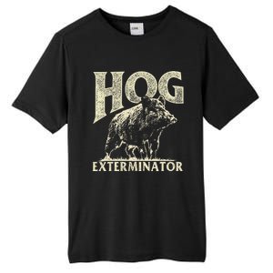 Hog Exterminator Boar Hunting Wild Hog Hunter Tall Fusion ChromaSoft Performance T-Shirt