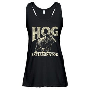 Hog Exterminator Boar Hunting Wild Hog Hunter Ladies Essential Flowy Tank