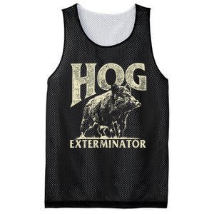 Hog Exterminator Boar Hunting Wild Hog Hunter Mesh Reversible Basketball Jersey Tank