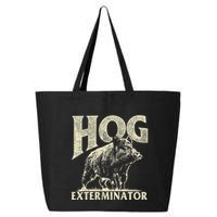 Hog Exterminator Boar Hunting Wild Hog Hunter 25L Jumbo Tote