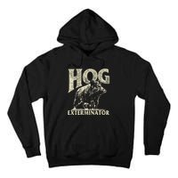 Hog Exterminator Boar Hunting Wild Hog Hunter Tall Hoodie