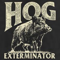 Hog Exterminator Boar Hunting Wild Hog Hunter Microfiber Hand Towel