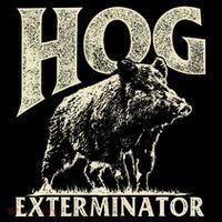 Hog Exterminator Boar Hunting Wild Hog Hunter Wool Snapback Cap