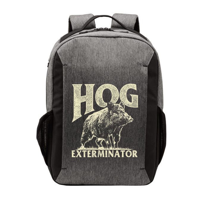 Hog Exterminator Boar Hunting Wild Hog Hunter Vector Backpack