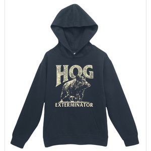 Hog Exterminator Boar Hunting Wild Hog Hunter Urban Pullover Hoodie