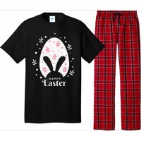 Happy Easter Bunny Rabbit Face Funny Easter Day Pajama Set