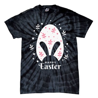 Happy Easter Bunny Rabbit Face Funny Easter Day Tie-Dye T-Shirt