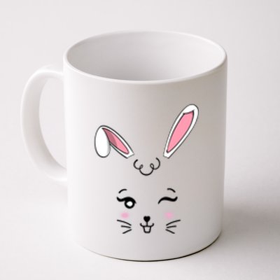 Happy Easter Bunny Rabbit Outfit Design Gift Coffee Mug