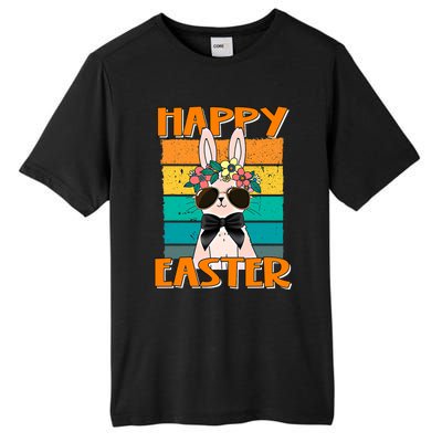 Happy Easter Bunny Retro Rabbit Clothes Easter Day Cute Great Gift Tall Fusion ChromaSoft Performance T-Shirt