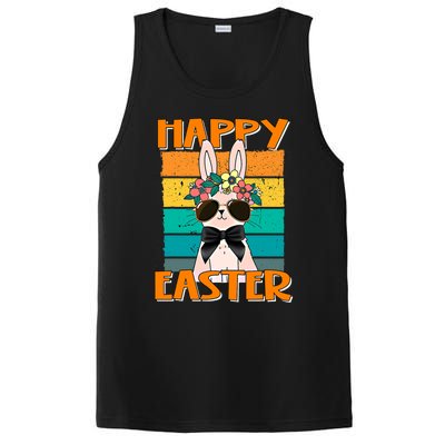 Happy Easter Bunny Retro Rabbit Clothes Easter Day Cute Great Gift PosiCharge Competitor Tank