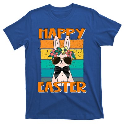 Happy Easter Bunny Retro Rabbit Clothes Easter Day Cute Great Gift T-Shirt