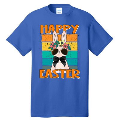 Happy Easter Bunny Retro Rabbit Clothes Easter Day Cute Great Gift Tall T-Shirt