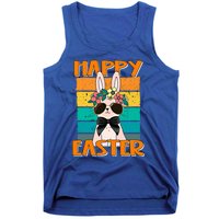 Happy Easter Bunny Retro Rabbit Clothes Easter Day Cute Great Gift Tank Top