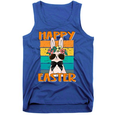 Happy Easter Bunny Retro Rabbit Clothes Easter Day Cute Great Gift Tank Top