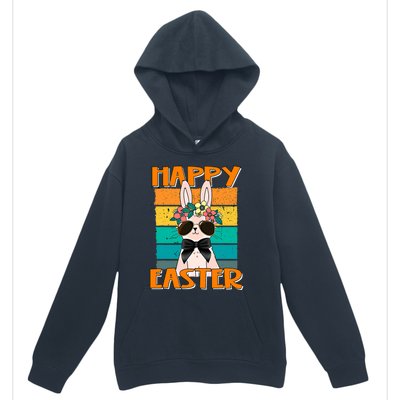 Happy Easter Bunny Retro Rabbit Clothes Easter Day Cute Great Gift Urban Pullover Hoodie