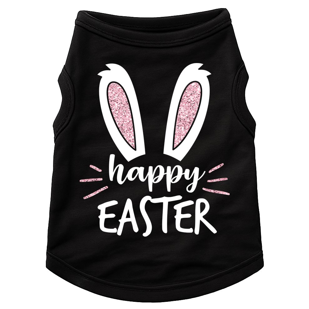 Happy Easter Bunny Ears Doggie Tank