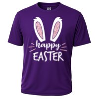 Happy Easter Bunny Ears Cooling Performance Crew T-Shirt