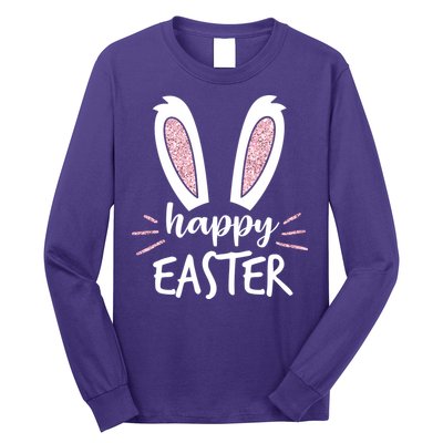 Happy Easter Bunny Ears Long Sleeve Shirt