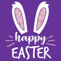 Happy Easter Bunny Ears Cooling Performance Long Sleeve Crew
