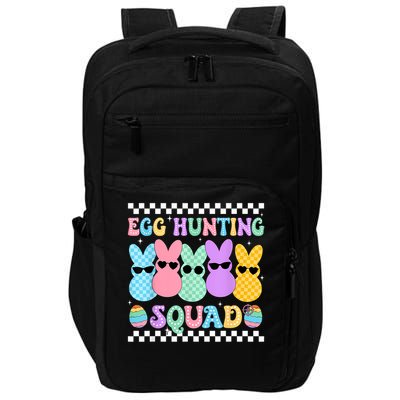 Happy Easter Bunny Egg Hunting Squad Crew Family Boy Girl Impact Tech Backpack