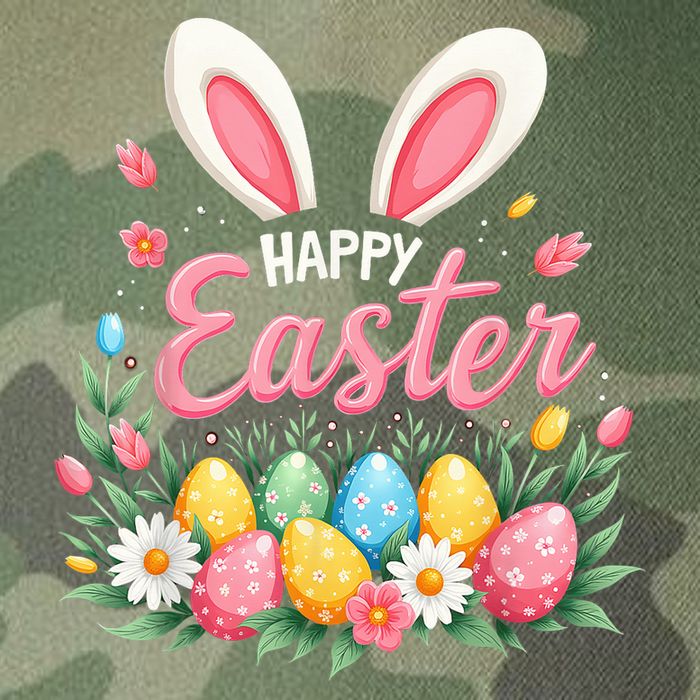 Happy Easter Bunny Spring Easter Egg Easter Legacy Tie Dye Trucker Hat