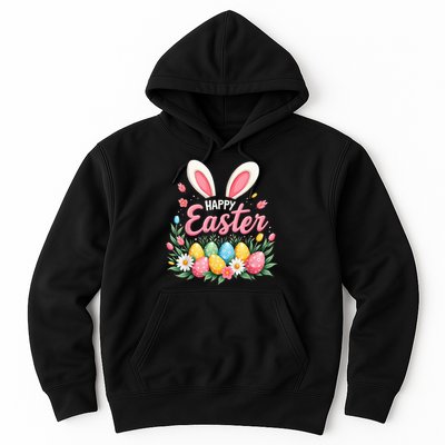 Happy Easter Bunny Spring Easter Egg Easter Hoodie