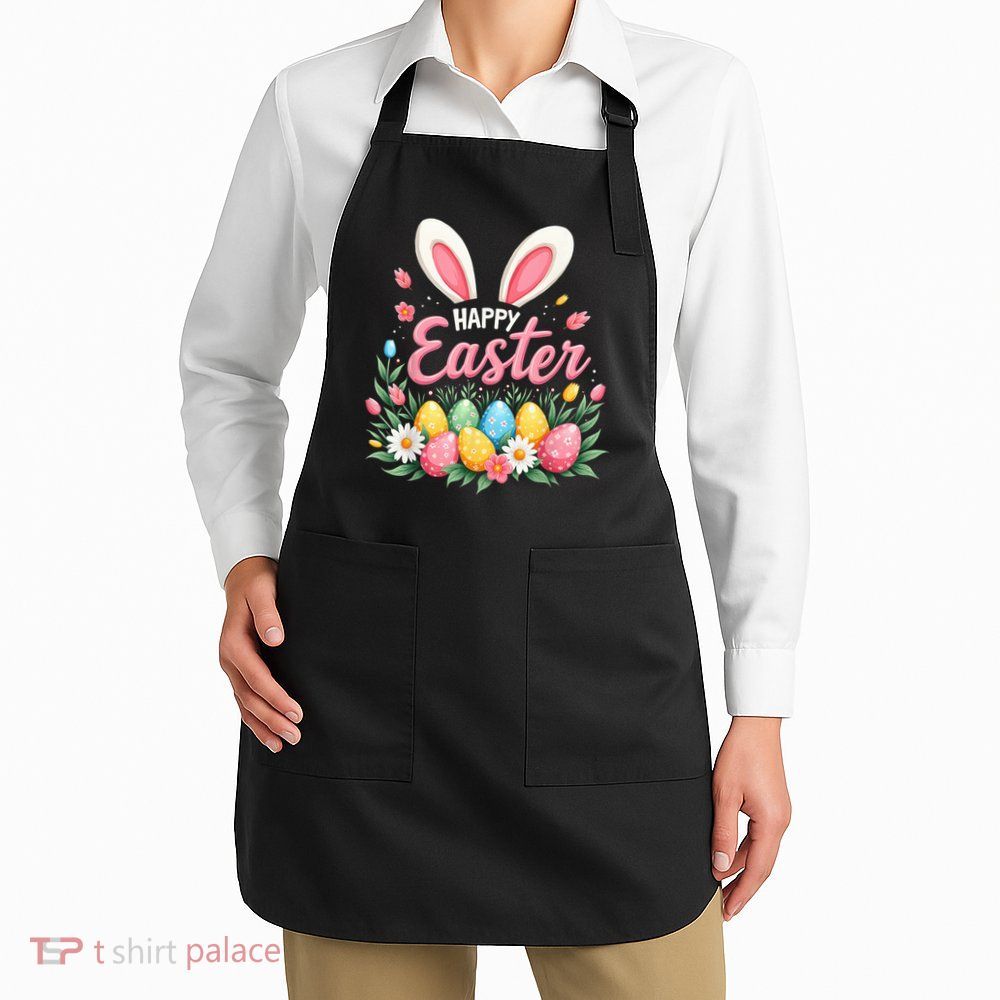 Happy Easter Bunny Spring Easter Egg Easter Apron